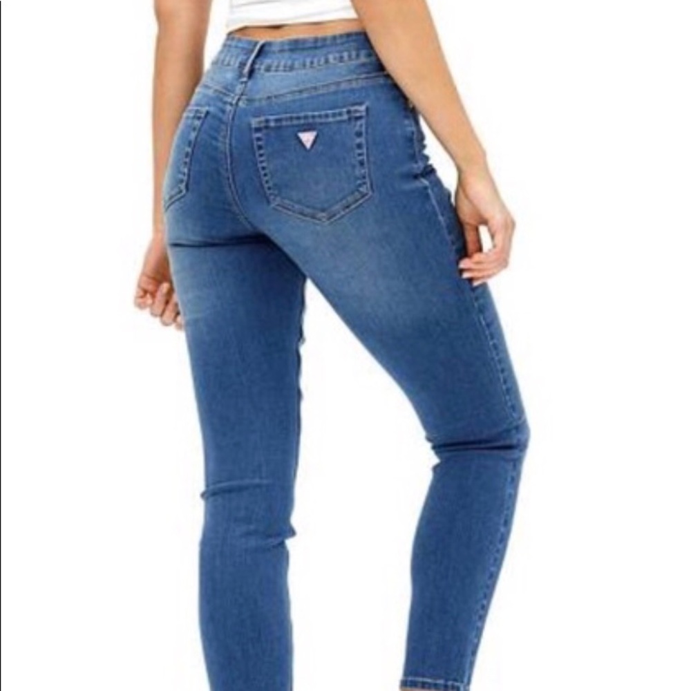 Guess Jeans Tahiana High Waist Skinny- light wash